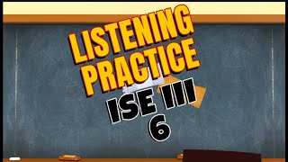 TRINITY ISE III LISTENING TASKS NUMBER 6 AUTOMATION [upl. by Notsek]