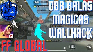 🥏Obb balas magicas WALLHACK ff Global Holograma Azul🥏 [upl. by Naghem]