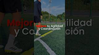 EJERCICIO PARA FUTBOLISTA QUE MEJORARÁ SU AGILIDAD Y COORDINACIÓN ⚡ futbol football soccer [upl. by Aneertak635]