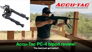 AccuTac PC4 bipod review [upl. by Hen]