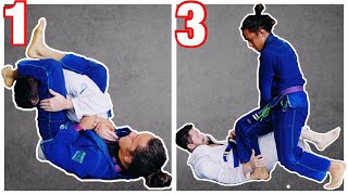 The first 5 moves every bjj white belt should learn [upl. by Laeahcim102]