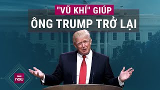 Tiết lộ quotvũ khíquot lợi hại giúp ông Trump trở lại mạnh mẽ trong cuộc đua vào Nhà Trắng 2024  VTC Now [upl. by Eelsha524]