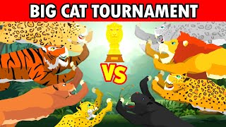 Big Cat Tournament S1  Animal Animation [upl. by Evans622]