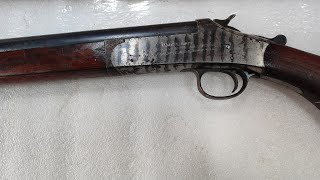 Harrington amp Richardson Model 1908 shotgun 12 bore made in USA [upl. by Norrahs]