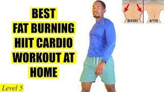 THE BEST 30MINUTE FAT BURNING CARDIO HIIT WORKOUT  No Gym Needed [upl. by Aleel]