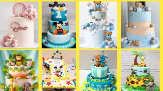 Baby Boy 1st Birthday Cake Designs ll One Number Birthday Cake Ideas DeepakCoolCake [upl. by Llednol]