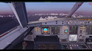 Aerosoft Airbus A319 Professional test on P3D V43 [upl. by Aicillyhp]