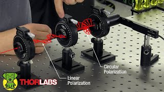 Create Circularly Polarized Light Using a QuarterWave Plate QWP  Thorlabs Insights [upl. by Zohara925]