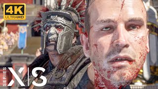 Damocles VS Commodus Full Boss Fight Battle 4K ULTRA HD 60FPS Ryse Son of Rome Gameplay [upl. by Anilave]