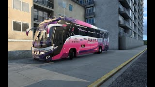 BUS ECUATORIANO POR COLOMBIA  American Truck Simulator [upl. by Arrim]