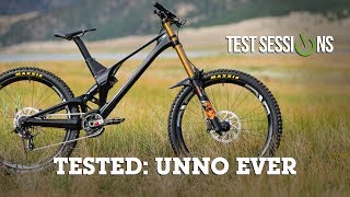 11000 DH Bike  Unno Ever REVIEW  Vital MTB DH Test Sessions [upl. by Enimrac622]