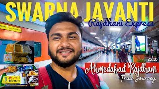 New Delhi Ahmedabad Swarna Jayanti Rajdhani Express full journey  Rajdhani 3rd AC  Indian railways [upl. by Neirrad]