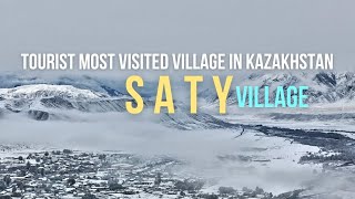 📸 Tourist most visited village in Kazakhstan 📍📍📍Saty village Kazakhstan 🇰🇿 [upl. by Rhodes]