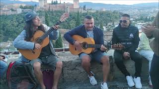 Flamenco en el mirador de San Nicolás [upl. by Oliy]