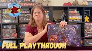 Sword amp Sorcery Ancient Chronicles Board Game Full Playthrough [upl. by Nrol]