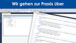 Visual Basic lernen 4  Wir gehen zur Praxis über [upl. by Ylrahc331]