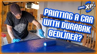 Can You Paint A Car With Bedliner Durabak Application Tips [upl. by Jude262]