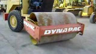 1994 DYNAPAC CA151D SMOOTH DRUM ROLLER ON MOVE [upl. by Euqinoj64]