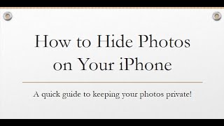 iPhone hide [upl. by Goldy]