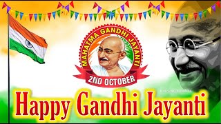 Gandhi Jayanti Status Happy Gandhi Jayanti Status2 October Whatsapp Status Mahatma Gandhi Jayanti [upl. by Bolme]