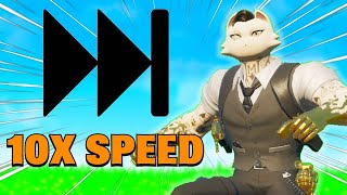 Fortnite but Every Time I Jump the Video gets Faster [upl. by Araiet]