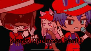 Mario Madness part 1 Gacha x Fnf Gacha Life2 [upl. by Brittany66]