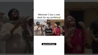 Whenever I buy a new stock🥲📉 portfolio loss shorts [upl. by Nikolia555]