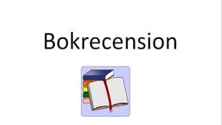 Bokrecension  Vuxnas lärande Karlskoga Degerfors [upl. by Yllod]