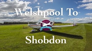 PA28 Welshpool  Shobdon VFR  ATC Audio [upl. by Elton]