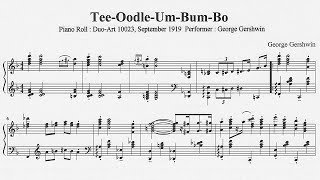 George Gershwin  TeeOodleUmBumBo 1919 [upl. by Mcgrody610]