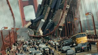 San Andreas 2015  Tsunami Scene in 4K [upl. by Dyan]