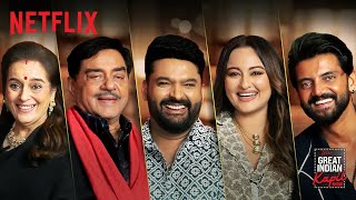 No One Will Stay KHAMOSH Shatrughan amp Sonakshi Sinha on The Great Indian Kapil Show  Netflix [upl. by Kcirdahc]