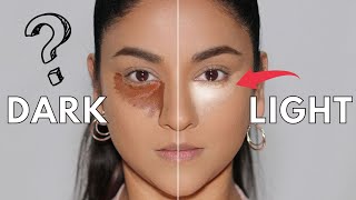 Is CONCEALER supposed to be lighter or darker than foundation 🤔 [upl. by Deming]