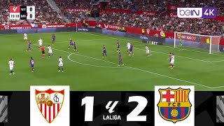 Séville contre FC Barcelone 12  LaLiga 202324  Résumé de Match [upl. by Woodman]