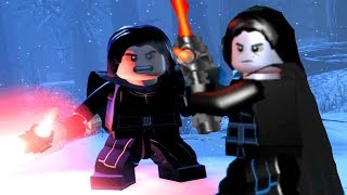 LEGO Star Wars The Force Awakens Kylo Ren Final Boss Fight amp Endings PS4 amp Vita 4k UHD 2160p [upl. by Heisel50]