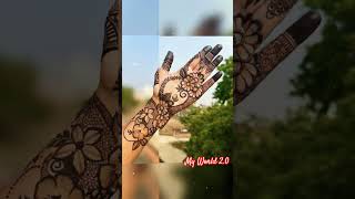 Dulhan Mehndi  New Mehndi Design  Professional Mehndi Design  shorts viral video trending [upl. by Ledoux]