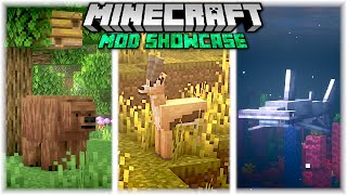 Alexs Mobs Mod 1201 Full Showcase [upl. by Etana]