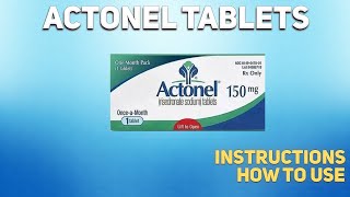 Actonel tablets how to use Mechanism of action Uses Dosage Side Effects [upl. by Cuttie]