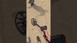 Metal Detecting The Beach amp Found This [upl. by Oisorbma]