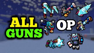 All New Weapons Review  Pixel Gun 3D [upl. by Birck]