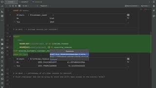 Learning SQL by analyzing customer churn Part 2 [upl. by Ainoek]