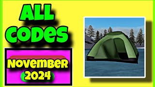 NOVEMBER 2024 ALL WORKING CODES ICE FISHING SIMULATOR ROBLOX  ICE FISHING SIMULATOR CODES [upl. by Aderfla]