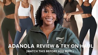 ADANOLA TRY ON HAUL amp REVIEW  IS IT WORTH THE HYPE  SIZING QUALITY RETURNS amp MORE [upl. by Gwynne]