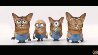 Minions Song  YMCA with Lyrics amp full video clips [upl. by Aihseyk]