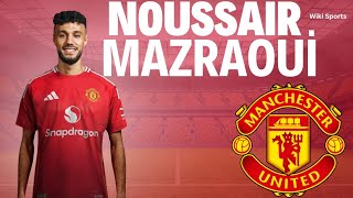 Noussair Mazraoui 2024 🇲🇦 • Welcome to Manchester United 🔴⚪  Great Defender amp amazing skills  HD [upl. by Jessie178]