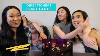 Showing 1D fans BTS  Boy With Luv Mikrokosmos Anpanman Magic Shop Dope Baepsae Fire Run Live [upl. by Kenlay732]