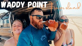 Waddy Point Fraser Island vlog 4 [upl. by Tarton]