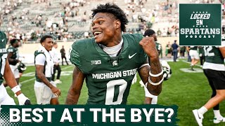 Who is MSU football’s top player at the bye week Can MSU “quick pass” its way to success [upl. by Ytram]