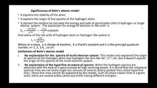 EXPLAINATION OF HYDROGEN SPECTRA ON THE BASIS OF BOHRS ATOMIC MODEL  SURE QN  Part6 [upl. by Sullivan]