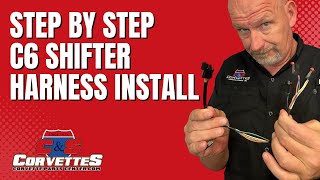 Step by step C6 Corvette shifter harness install [upl. by Sharman]